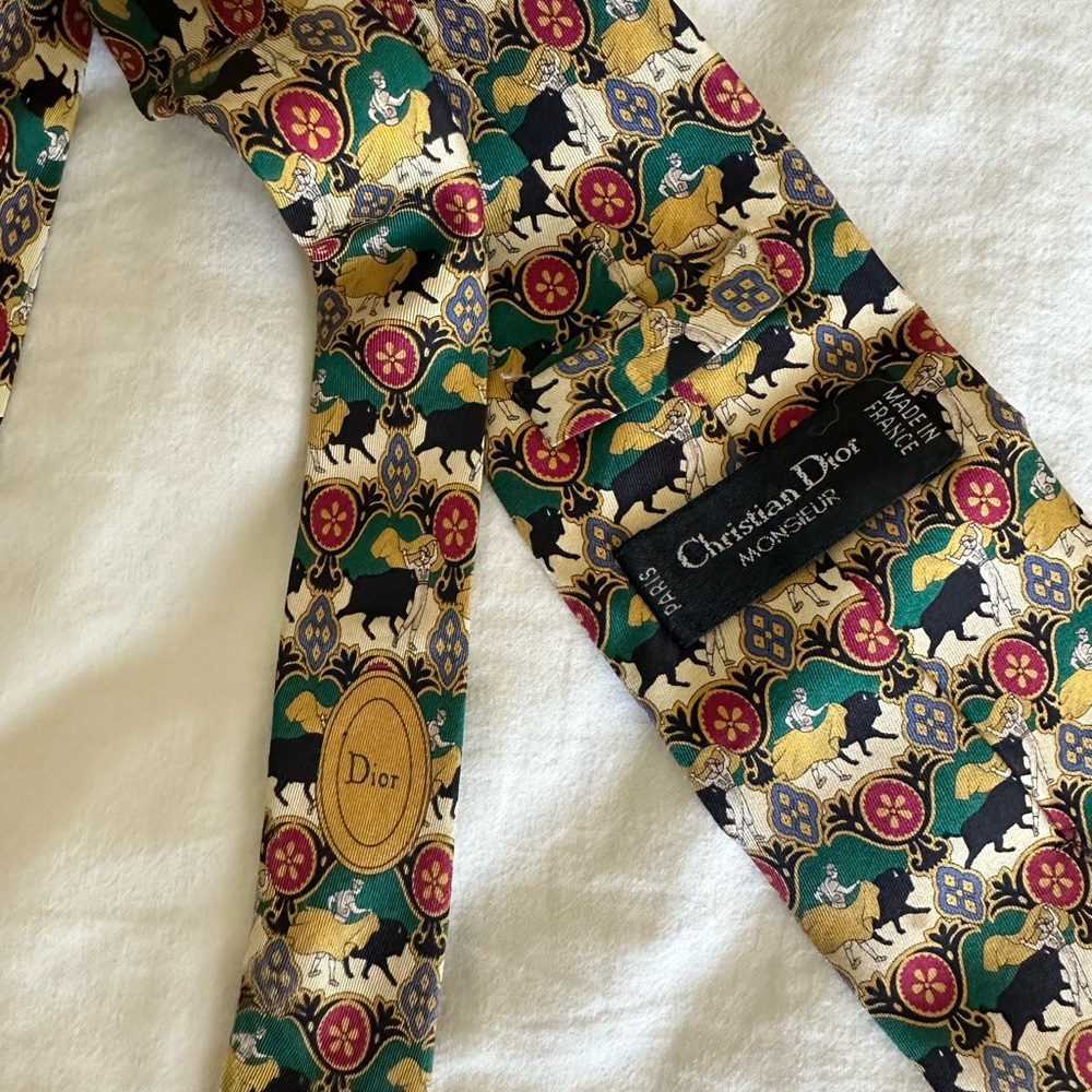 Christian Dior Vintage Tie